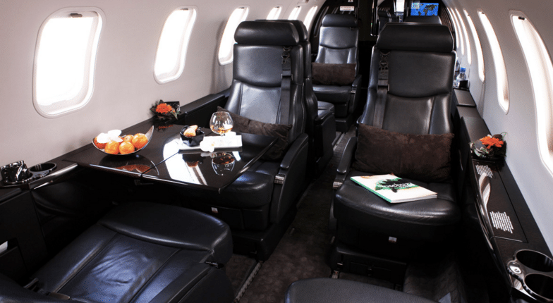 Learjet Lear 45XR Interior
