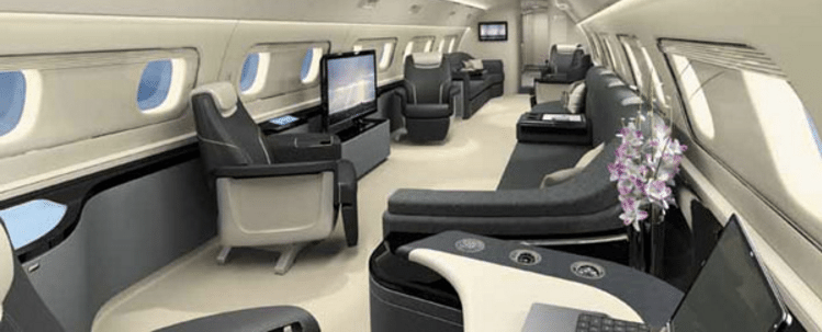 Embraer Lineage 1000 Interior
