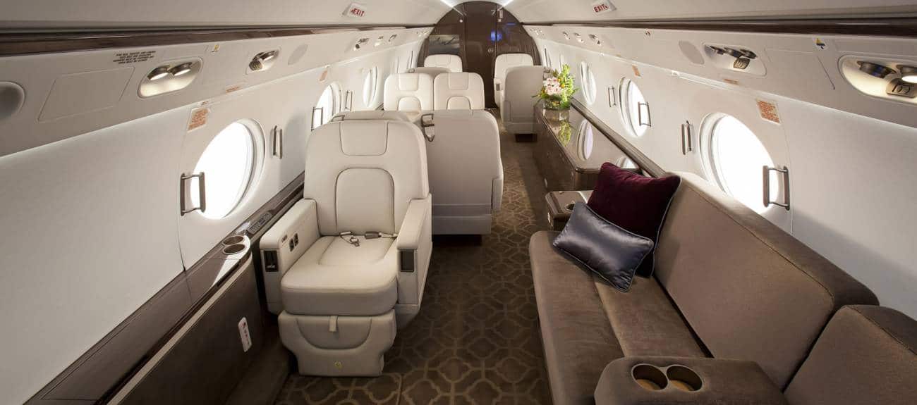 Gulfstream G550 Interior