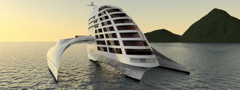 Future Luxurious Cruise Ships - Sleek and Sexy