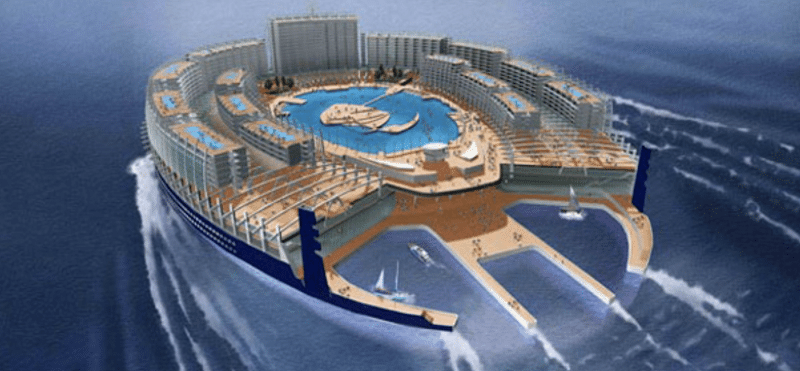 Future Luxurious Cruise Ships - The Horseshoe