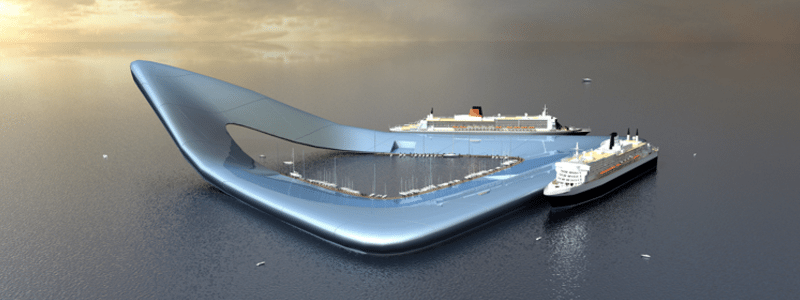 Future Luxurious Cruise Ships - The Boomerang