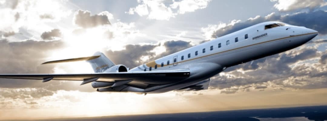 Bombardier Global 6000 Private Jet Interior Design