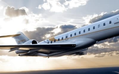 Bombardier Global 6000 Private Jet Interior Design