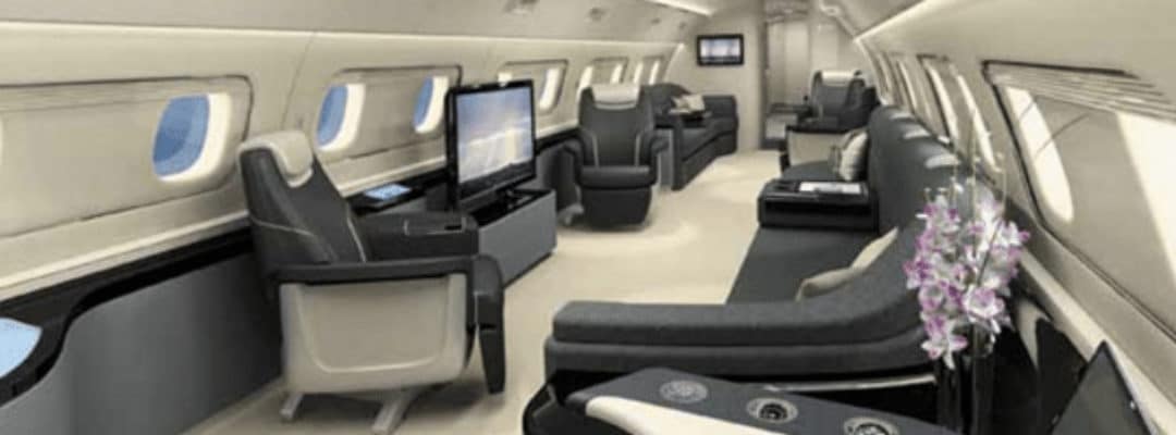 Private Jet Interiors Latest Design Ideas