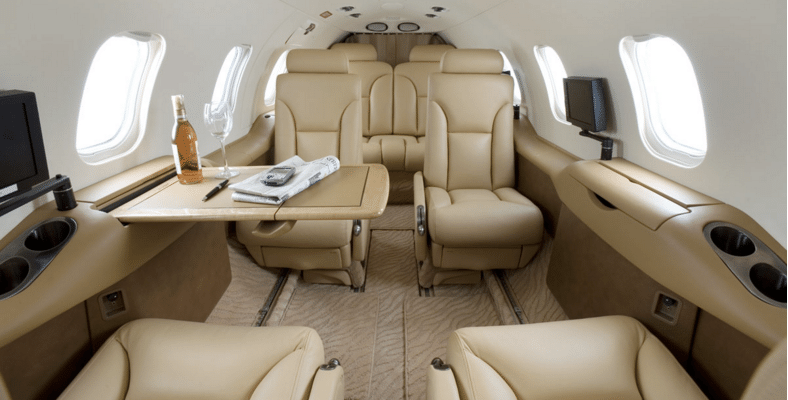 Learjet Lear 31A Interior