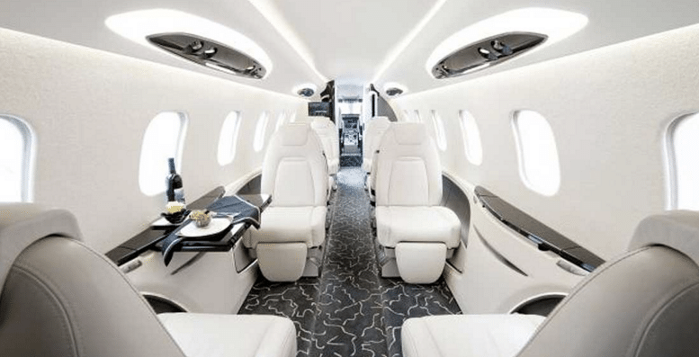 Learjet Lear 45 Interior