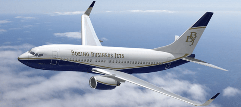 Boeing BBJ Exterior
