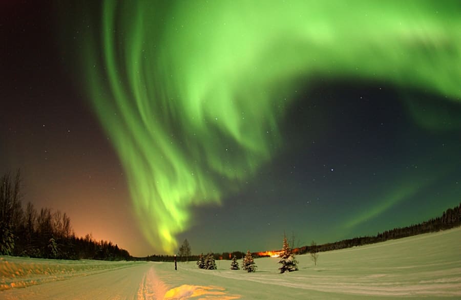 View Northern Lights By Private Jet