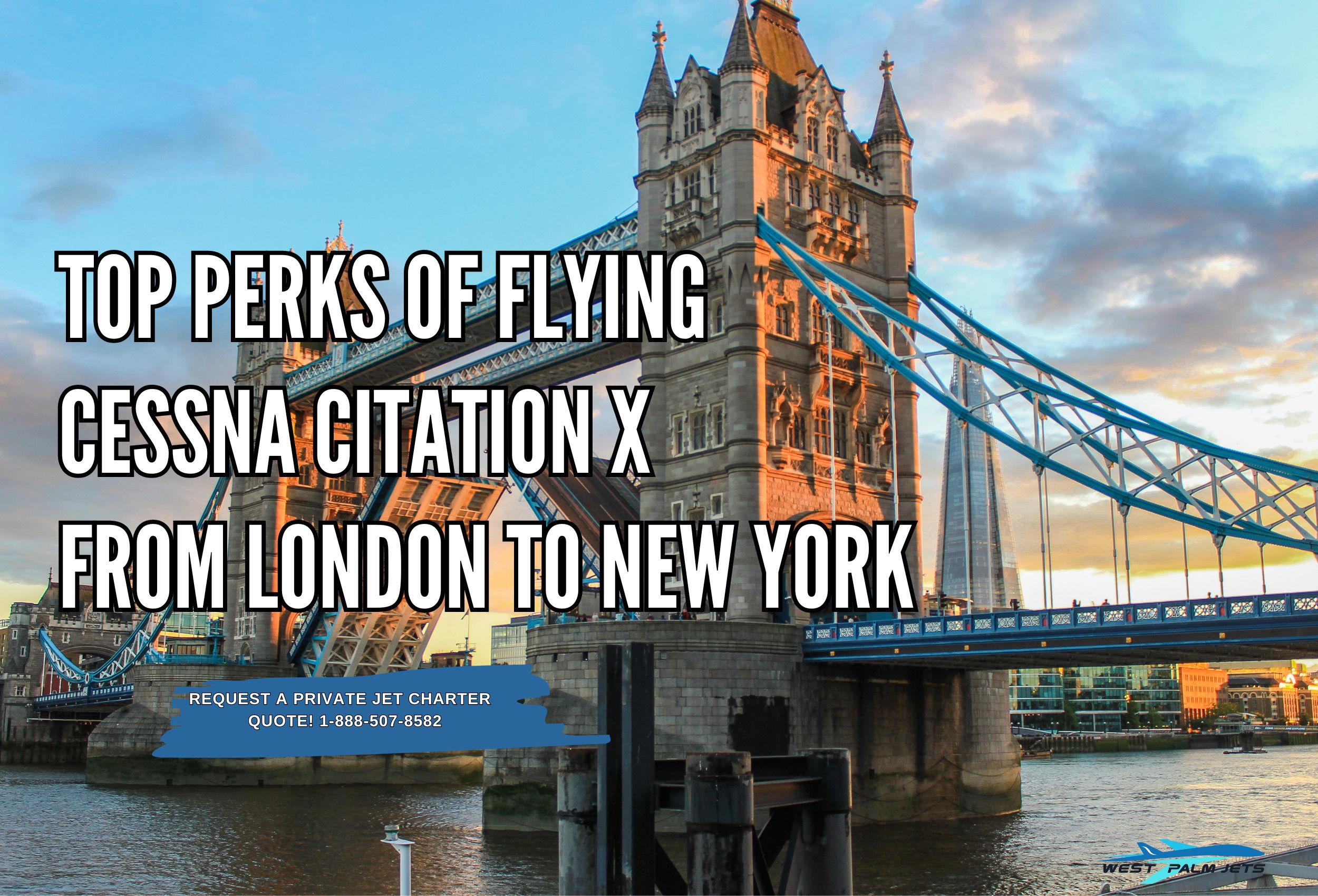 Top Perks of Flying Cessna Citation X from London to New York