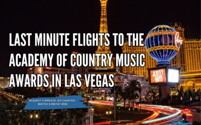 The Most Convenient Travel Option for Last Minute Flights to the Academy of Country Music Awards in Las Vegas