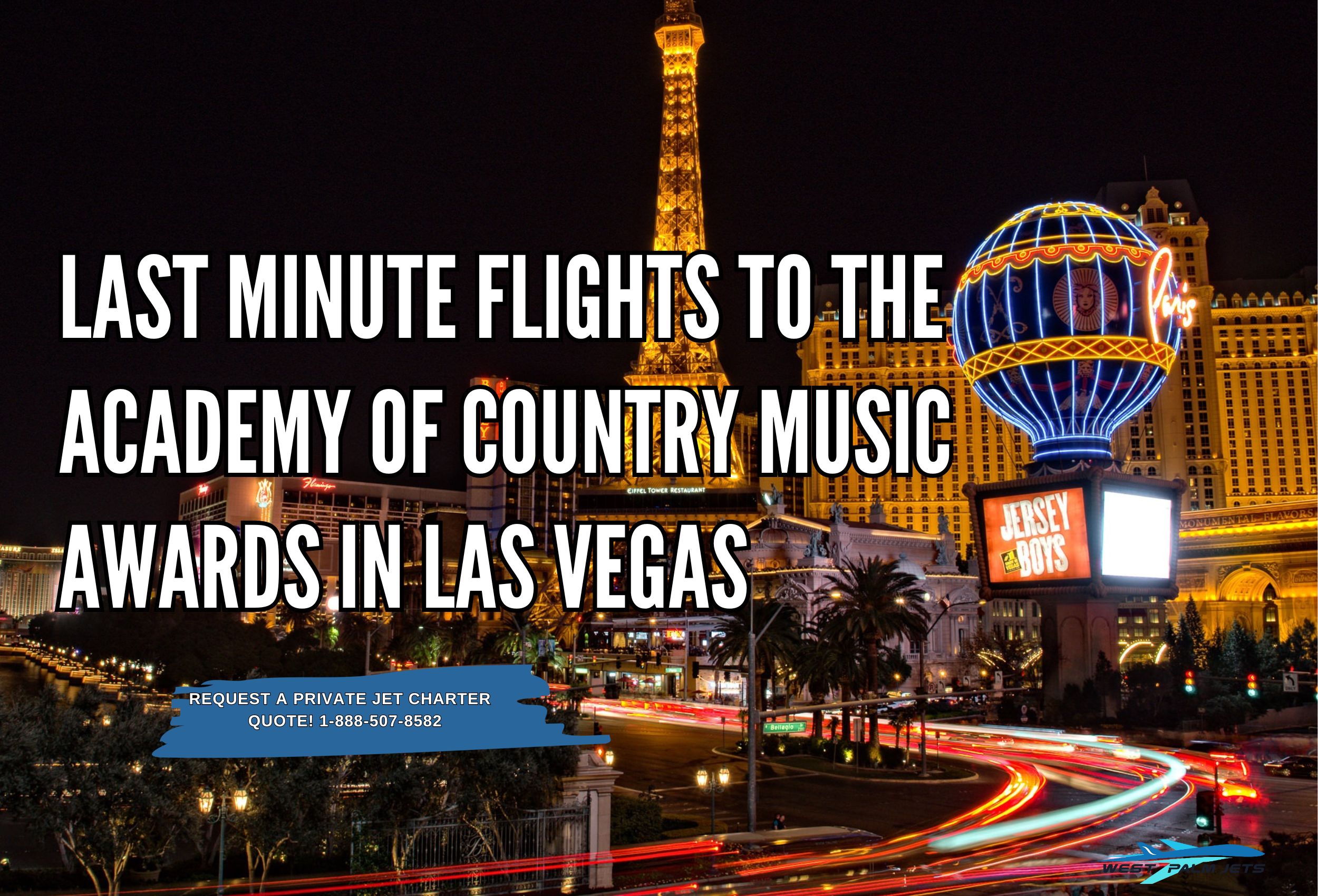 Last Minute Flights to the Academy of Country Music Awards in Las Vegas