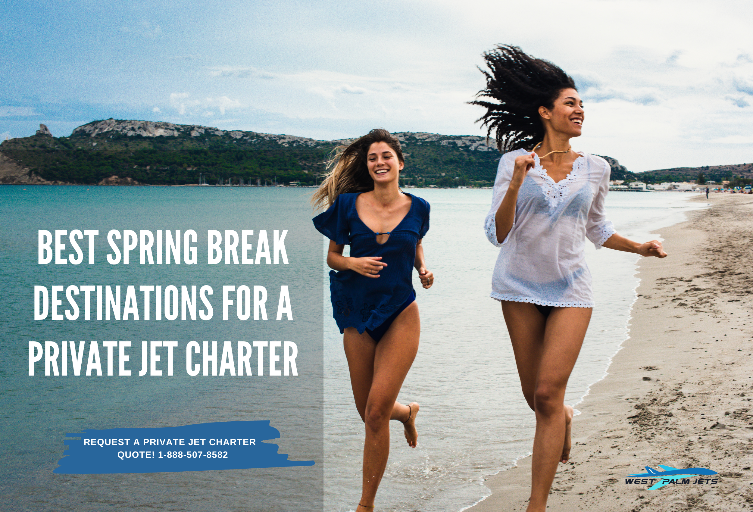 Best Spring Break Destinations for a Private Jet Charter