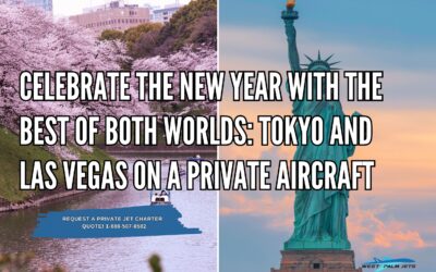 Celebrate The New Year with The Best Of Both Worlds: Tokyo and Las Vegas on a Private Aircraft